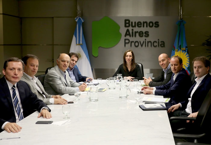Vidal se reunió con intendentes del Conurbano