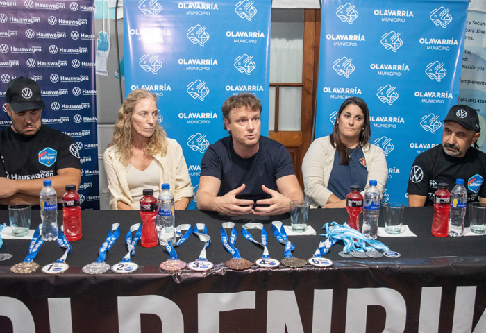 Wesner encabezó la presentación de la Kiñewn